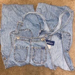 Vintage express bleus overalls